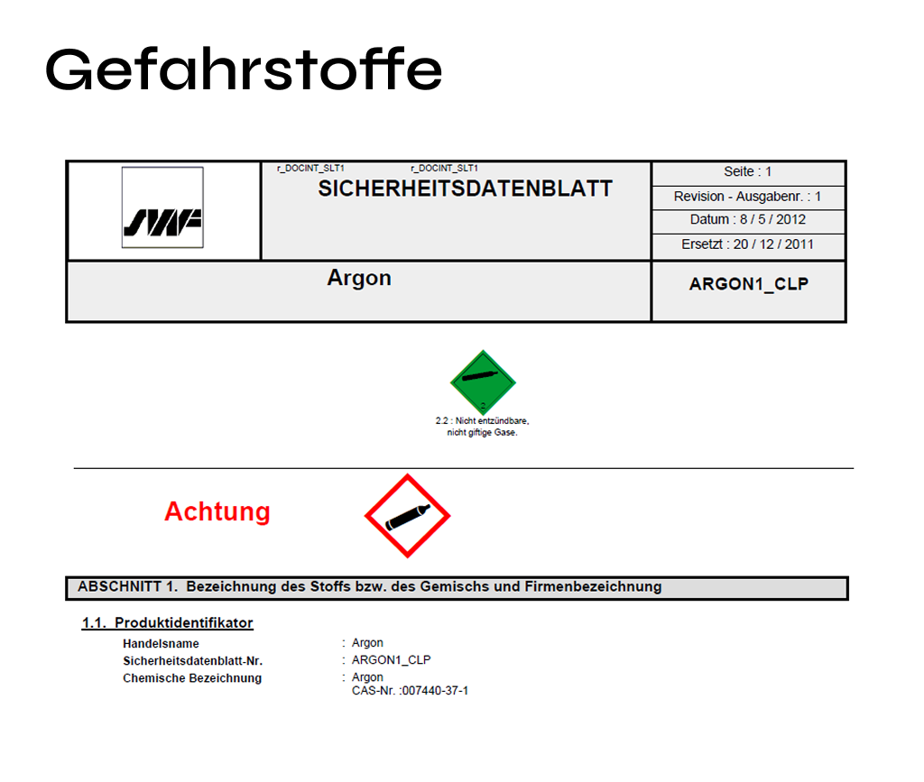 Gefahrstoffe