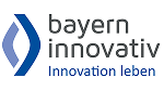 Logo der Organisation "bayern innovativ" mit dem Claim "Innovation leben".